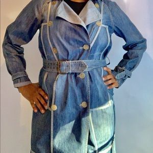 Plein Sud Jean Tench Coat